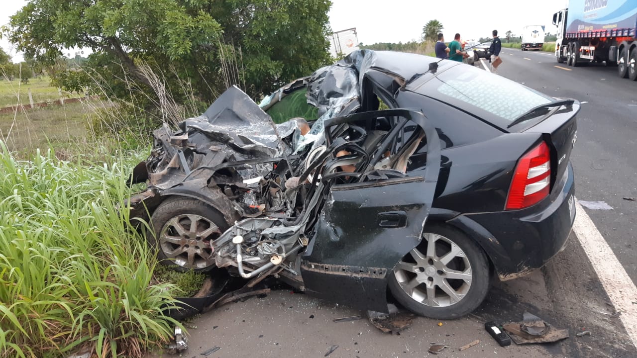 Saiba quem são as vítimas do grave acidente caminhão baú e carro na