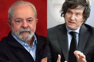 Há informações de que Lula não pretende ligar para parabenizar Javier Milei (Foto: Reprodução)