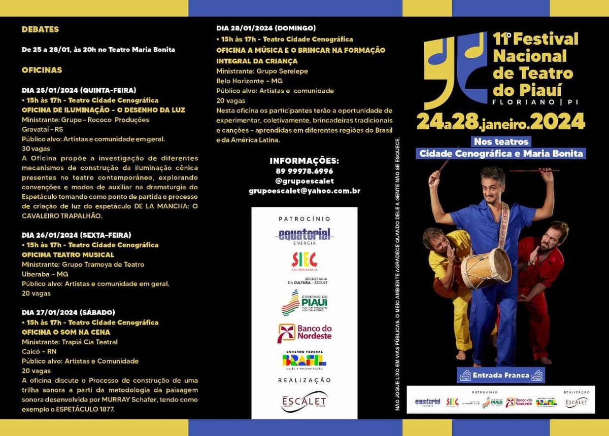 11º Festival Nacional de Teatro do Piauí