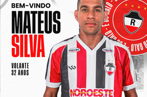 Mateus Silva estava atuando pelo São Bento e agora fará sua primeira passagem pelo futebol piauiense. (Foto: Reprodução/Redes Sociais)