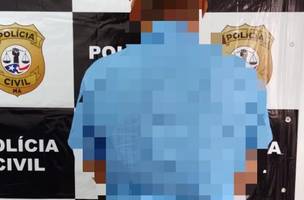 O criminoso foi preso nesta terça (23) (Foto: Divulgação/Polícia Civil do Maranhão)