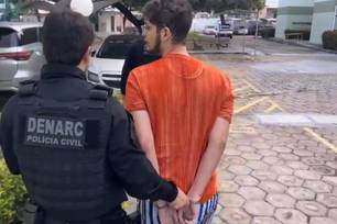 O jovem foi detido nas primeiras horas da manhã em um condomínio de alto padrão na zona leste de Teresina (Foto: REPRODUÇÃO)