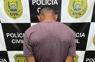 Homem é preso acusado de estuprar menina de 10 anos, sobrinha da sua esposa, em Caraúbas do Piauí (Foto: Reprodução)