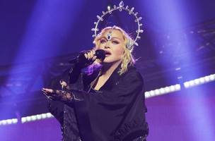Madonna durante a The Celebration Tour (Foto: Kevin Mazur/WireImage for Live Nation)