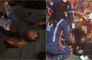 Motociclistas batem de frente e ficam gravemente feridos em Timon (Foto: Reprodução)