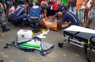 Motociclista fica gravemente ferido em acidente no interior do Piauí (Foto: -)