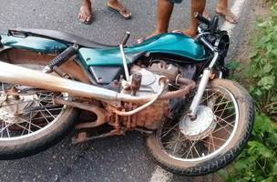 Grave acidente deixa motociclista ferido em Esperantina (Foto: -)