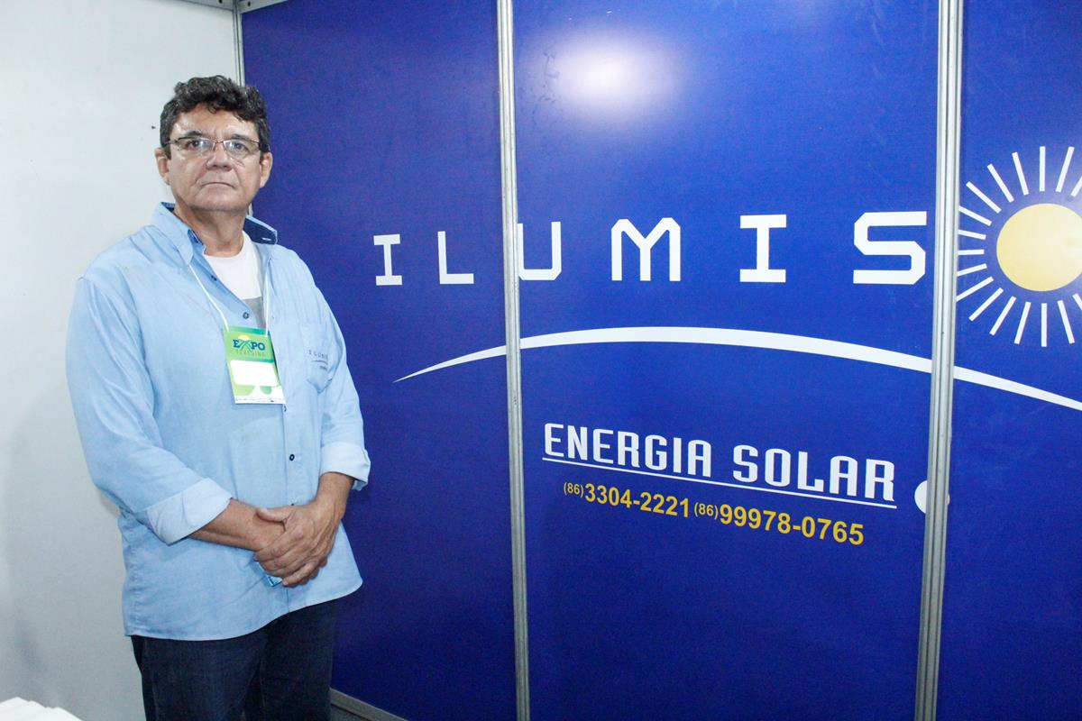 Com a venda de painéis solares, Ilumisol participa da feira de negócios da III ExpoTeresina