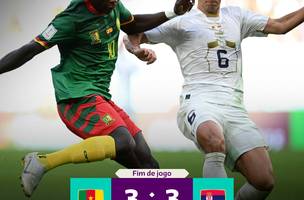 Empate entre Sérvia e Camarões favorece o Brasil (Foto: Reprodução/FIFA)