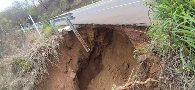 Erosão em trecho da BR 316