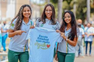 Estudantes da rede estadual de ensino (Foto: Reprodução)