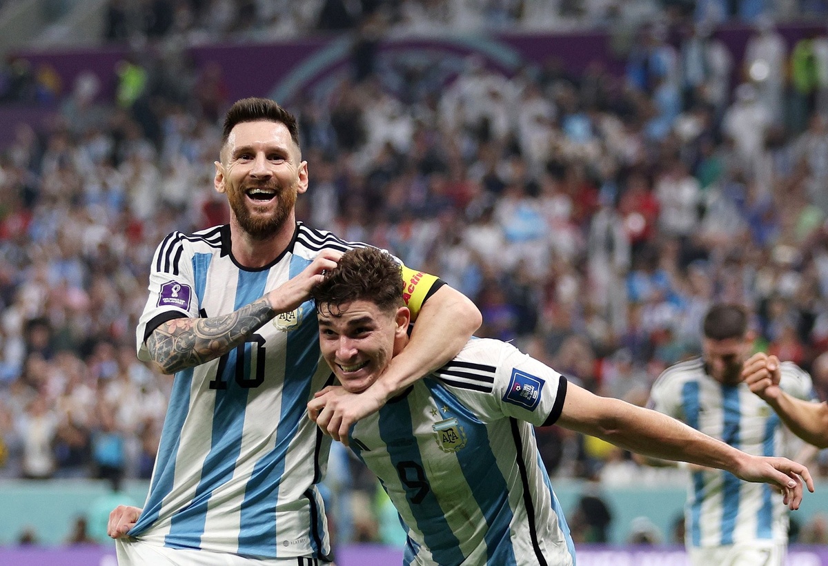 Argentina na final da Copa do Mundo