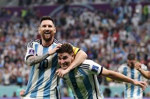 Argentina na final da Copa do Mundo (Foto: Reprodução/Twitter)
