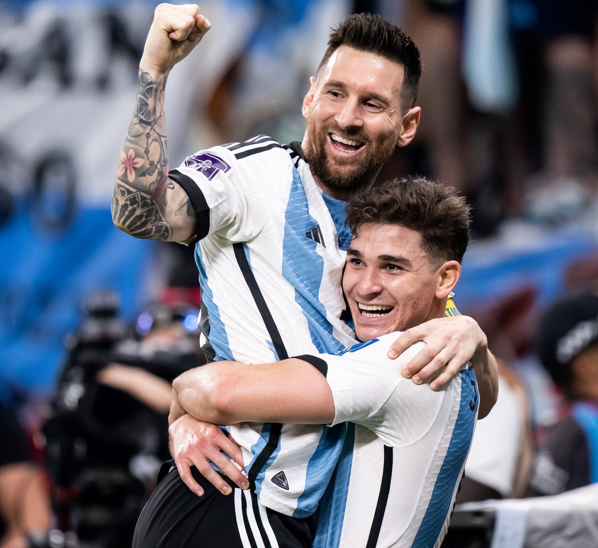 Messi e Álvarez