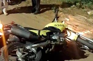 Mototaxista morre ao ser atropelado por caminhão (Foto: Reprodução/redes sociais)