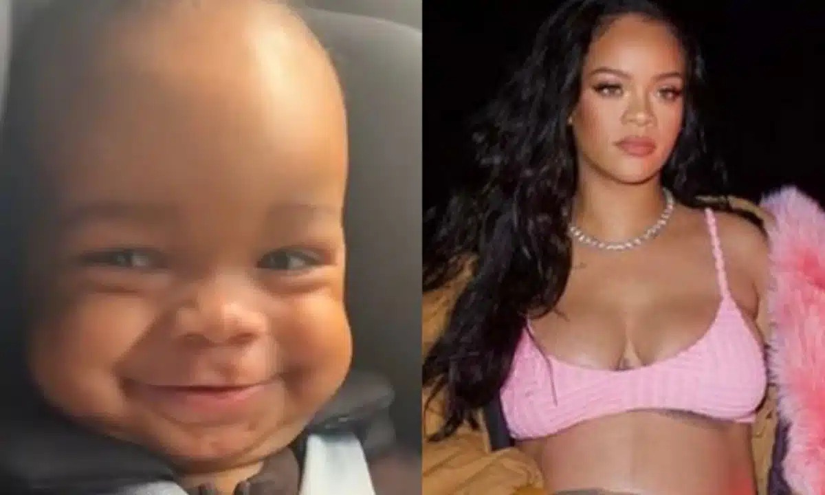Rihanna e o filho