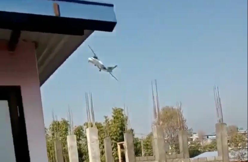 Antes de cair a aeronave voou próximo de local povoado