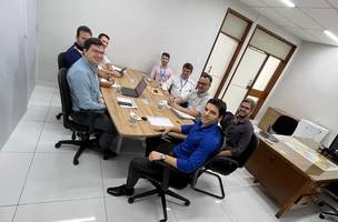 Reunião entre DER e Caixa (Foto: Foto divulgação)