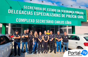 Mulheres presas por crimes contra idoso (Foto: Ascom/Polícia Civil)
