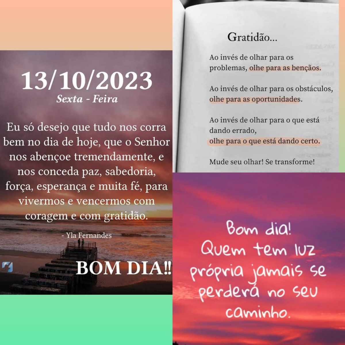 Pensamento do dia