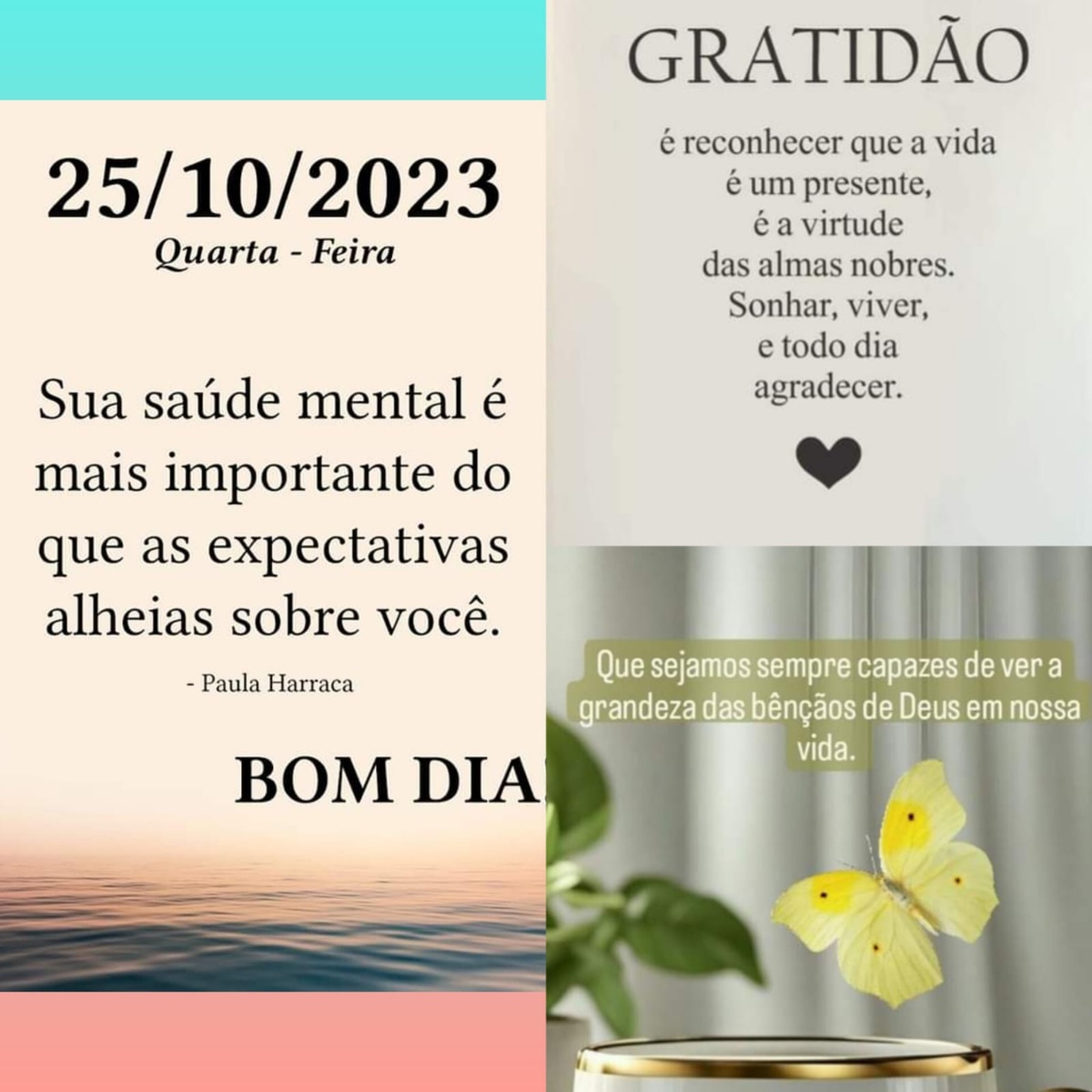 Pensamento do dia