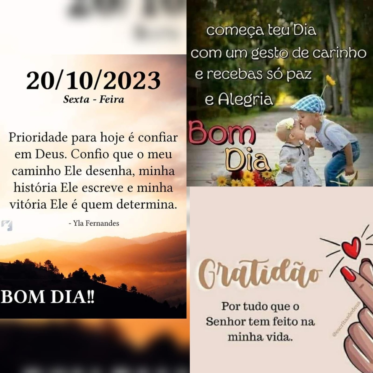 Pensamento do dia