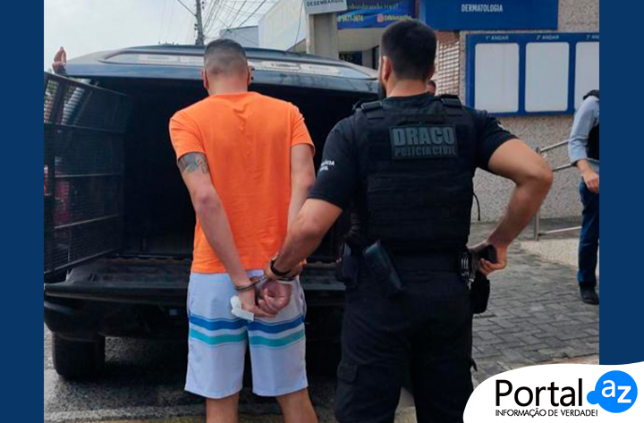 Assaltante de Banco é preso