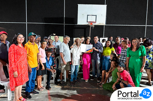 Entrega de Titulo Coletivo de Terras Qilombolas (Foto: Governo do Piauí/Interpi)