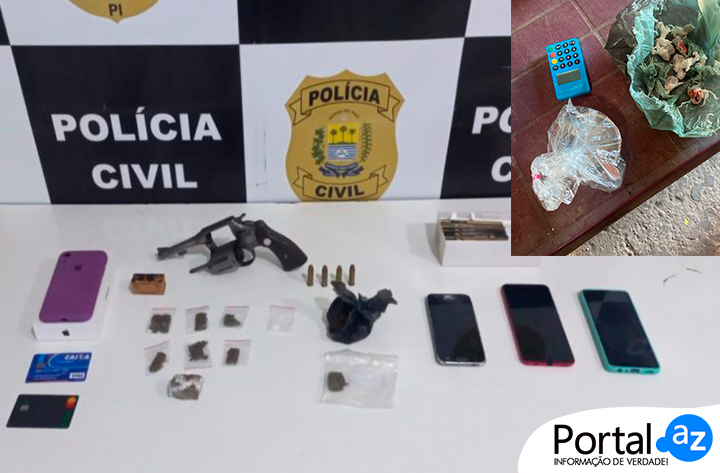 Duas prisões em flagrante durante cumprimento de mandato