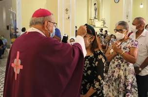 As cerimônias vão acontecer durante todo a quarta-feira de cinzas (22) (Foto: Divulgação / Arquidiocese de Teresina)