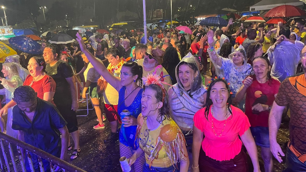 Segunda noite de carnaval em  Teresina