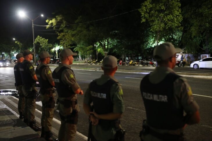 Alunos do curso de formação em estágio operacional