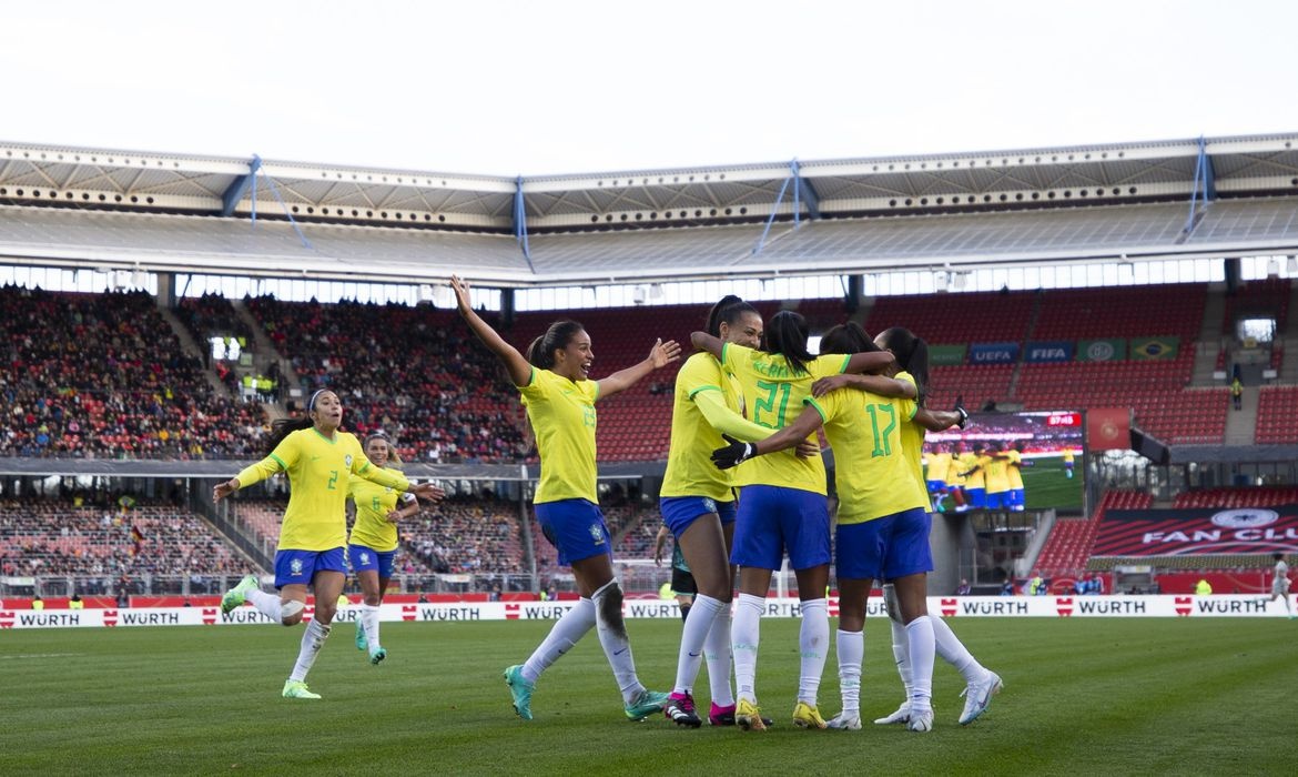 Futebol Feminino: Brasil vence Alemanha por 2 a 1