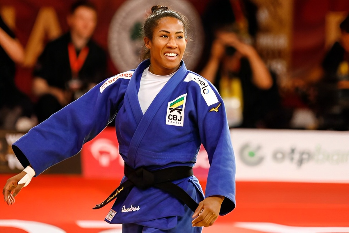 Ketleyn Quadros (63kg), no Grand Slam de Antalya
