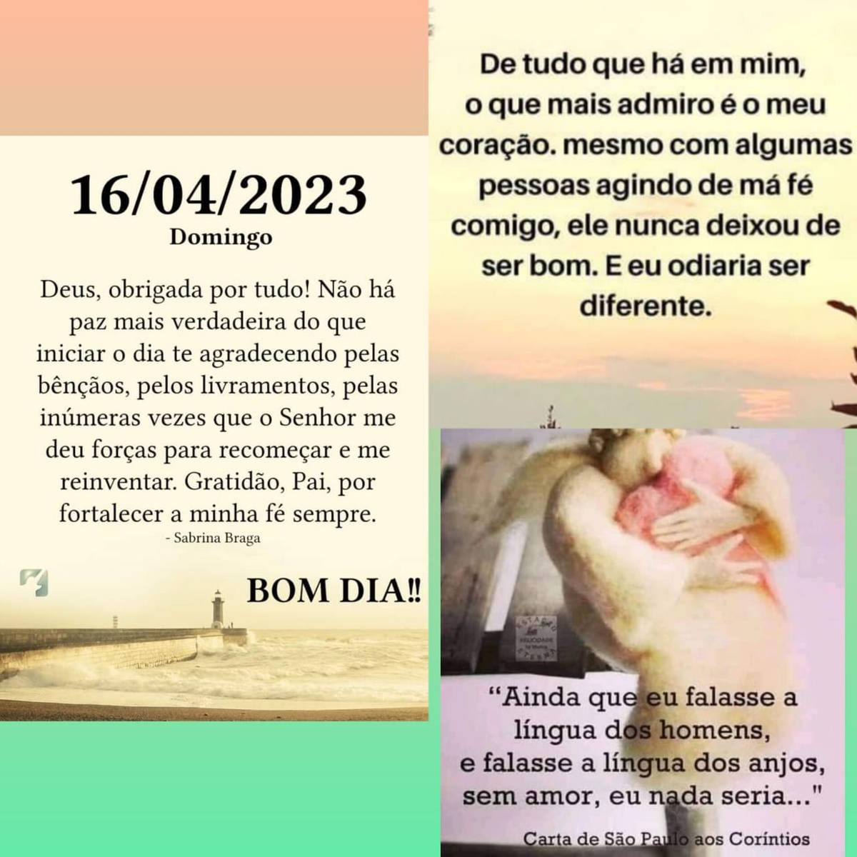 Pensamento do dia