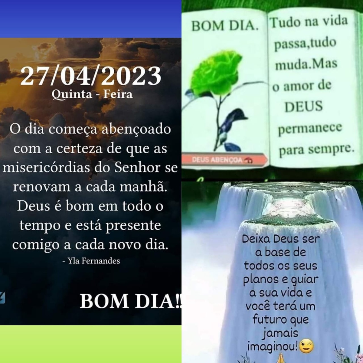 Pensamento do dia