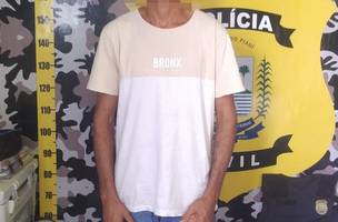 Suspeito de roubo a supermercado é preso pela Polícia Civil em Teresina (Foto: Divulgação)