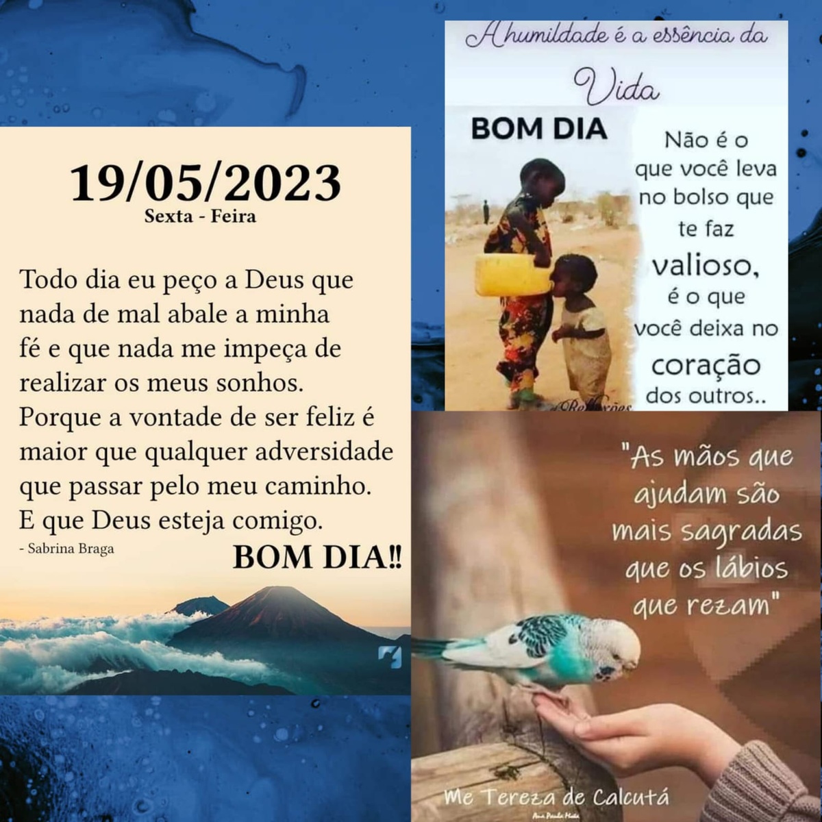 Pensamento do dia