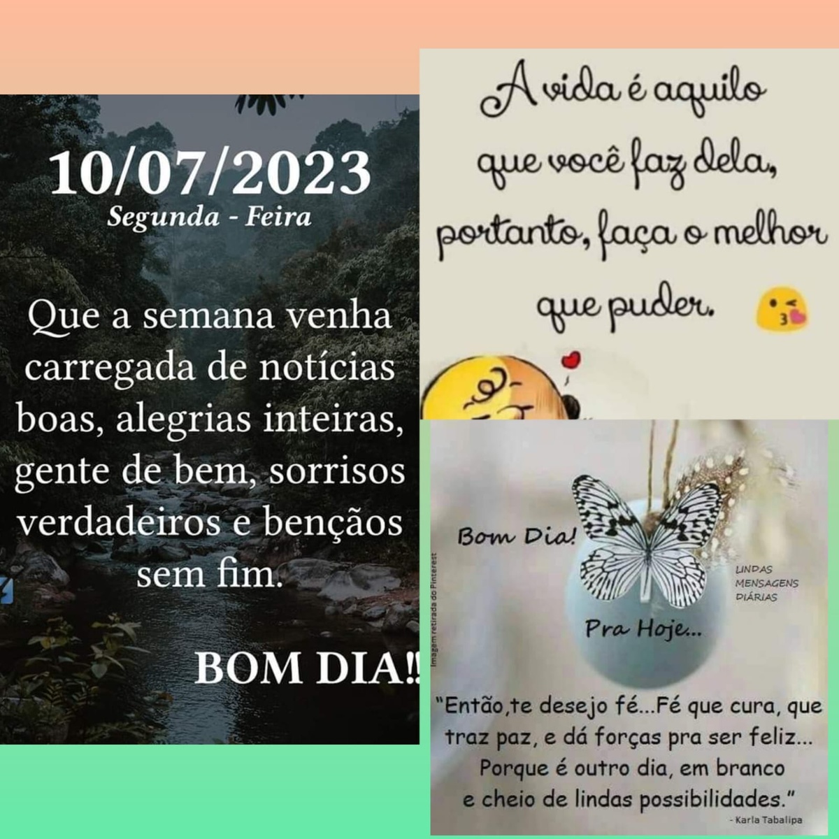 Pensamento do dia