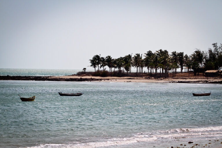 Praia em vilarejo de Barra Grande