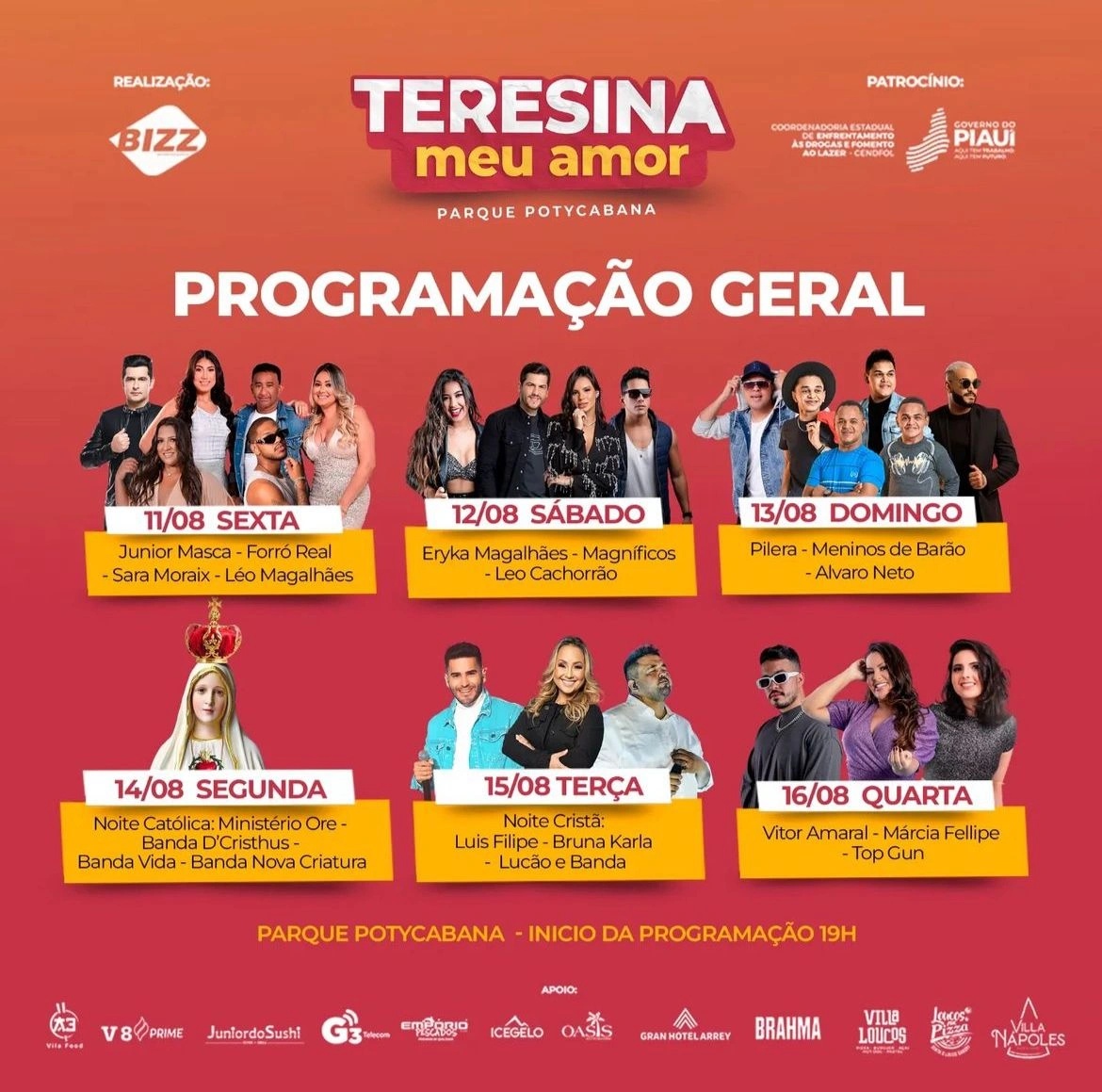 Festival Teresina Meu Amor traz cantor Leo Magalhães para a Potycabana -  Entretenimento