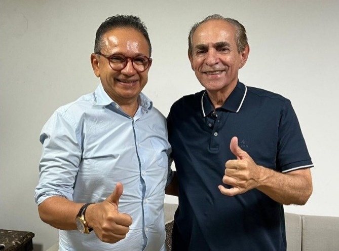 deputado estadual Dr. Hélio e senador Marcelo Castro