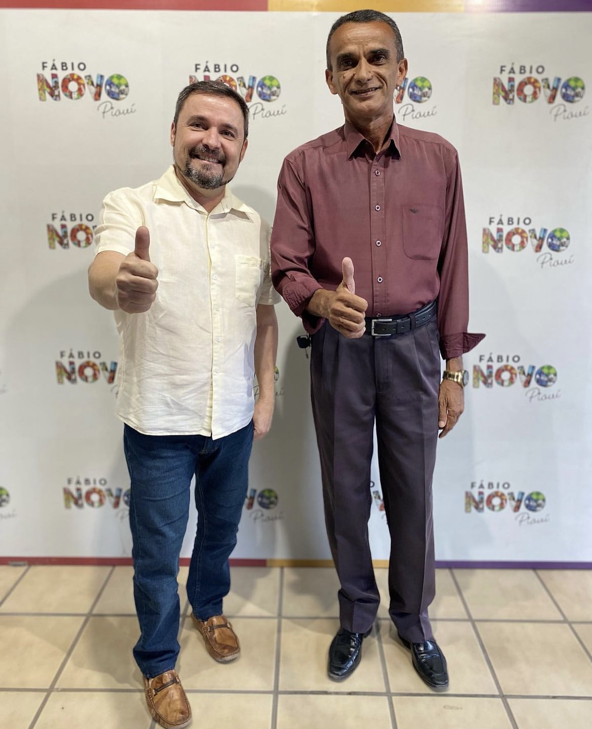 Fábio Novo faz propaganda até da adesão do ex-motorista de Firmino Filho que foi candidato a vereador e não teve nem votos