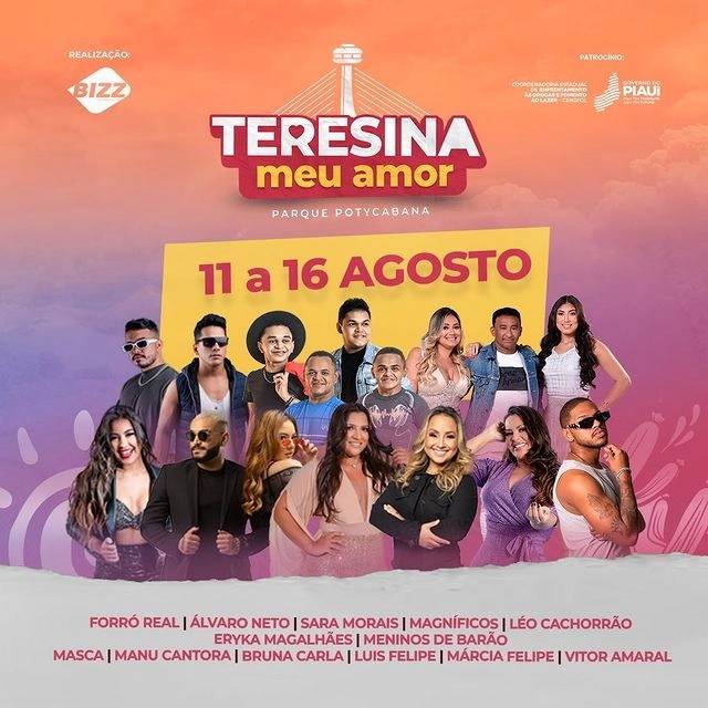 Festival Teresina Meu Amor traz cantor Leo Magalhães para a Potycabana -  Entretenimento