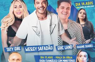Safadao, Luan Santana já postaram nas redes sociais que estão chegando para fazer shows em Parnaíba. O cachê é acima de R $ 700 mil. E mão santa se importa com as críticas? (Foto: Reprodução)