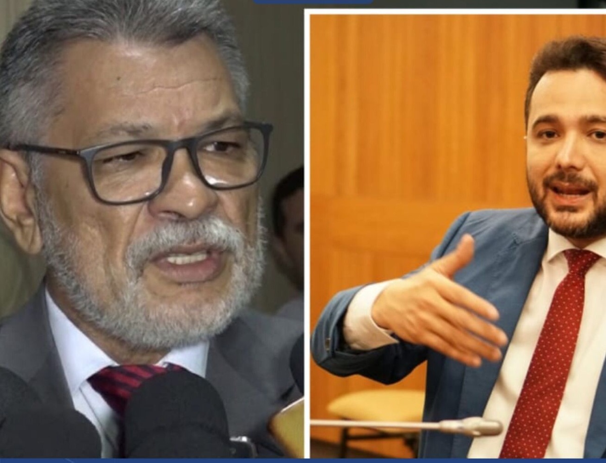 O vereador Catulé (E) fez denúncias contra Aurino
