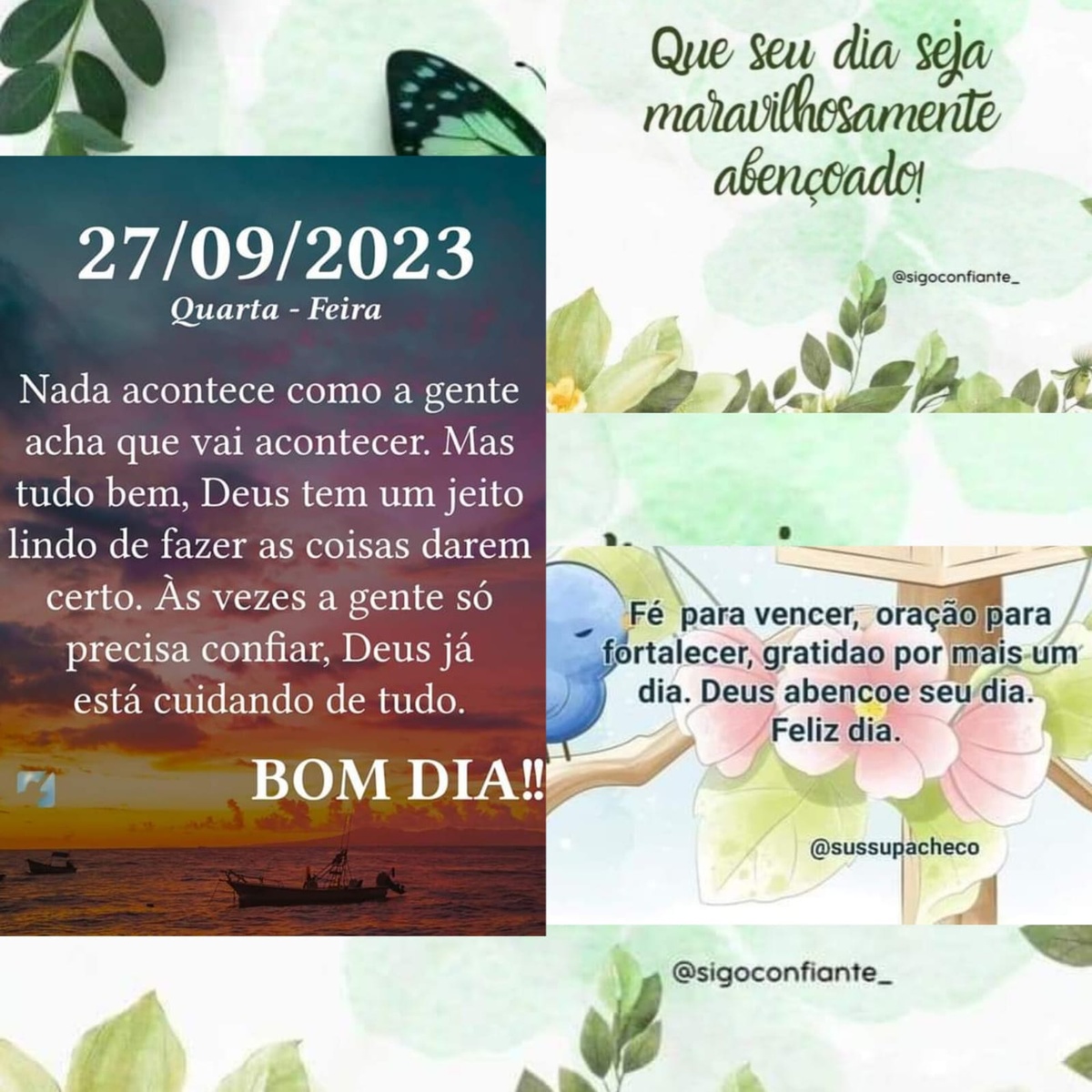 Pensamento do dia