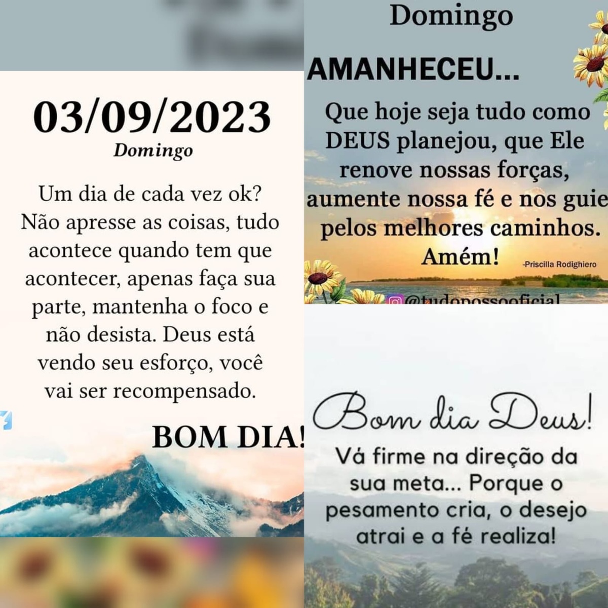 Pensamento do dia