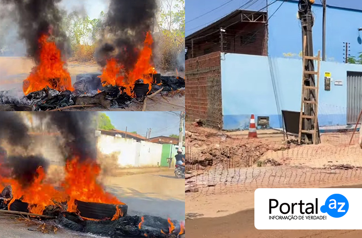 Protesto na Vila da Paz