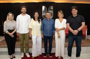 Anya Ribeiro, Murilo Rocha, Cleide Andrade, Reginaldo Parente, Brenda Rolim e Ricardo Ary (Foto: Unichristus)